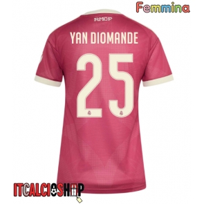 Real Madrid Yan Diomande #25 Terza Maglia Femmina 2026-27 Manica Corta